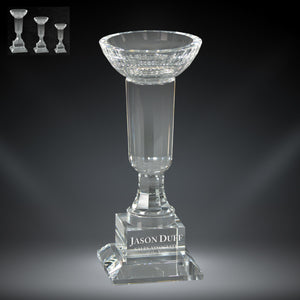 GreyStone Venice Bowl Crystal Award | 3 SIZES