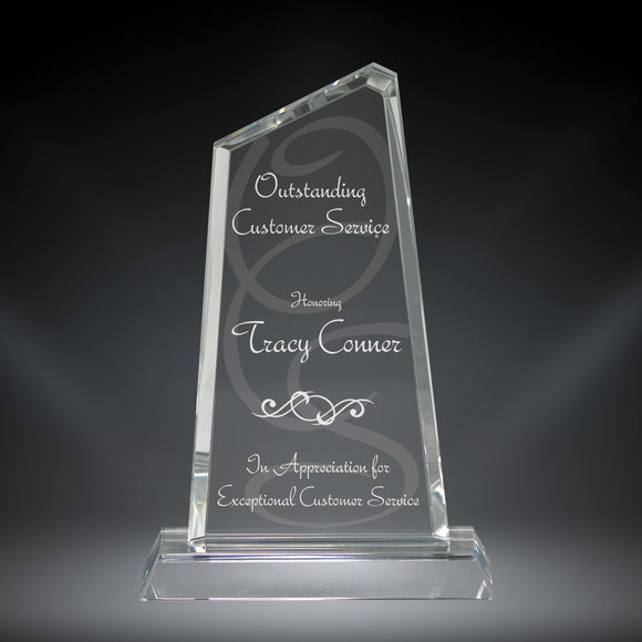 GreyStone Gem Style Crystal Award | 3 SIZES