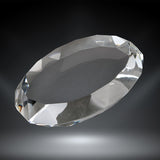 GreyStone Crystal Oval Paperweight