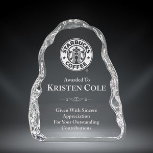 GreyStone Ice Flow Crystal Award | 3 SIZES