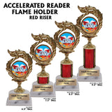 Accelerated Reader AR Award Trophies | 2 STYLES | 4 SIZES | 5 COLORS