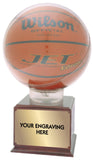 ALS42 - 16" Tall - Clear Globe Display Case Trophy Basketball, Soccer, VolleyBall