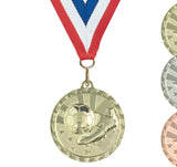 2" Bright Series Award Medals on 7/8" Neck Ribbons | 15 STYLES