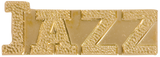 Chenille Gold Metal Lapel Letter Insignia Pins | 48 STYLES