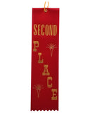 1st Place - 2" x 8" Event Award Ribbons with Card on Back2nd