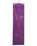 Participant - 2" x 8" Event Award Ribbons with Card on Back