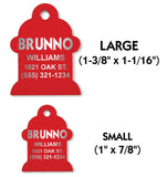 Red Fire Hydrant Shape Pet Identification Tags for All Size Dogs and Cats | FREE SHIPPING!