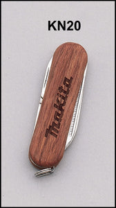 Airflyte Multi-Function Pocket Knives Stainless and Wood 