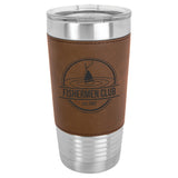 20 oz. Leatherette Grip Stainless Tumblers | 9 Colors Available