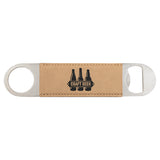 Leatherette Stainless Speed Bar Bottle Openers