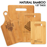 All Natural Bamboo Cutting Boards | 4 SIZES