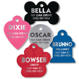 Pet Identification Tags for All Size Dogs and Cats | 5 STYLES | 5 COLORS | FREE SHIPPING!