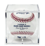 BallQube Clear Display Cases for Baseball