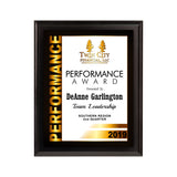 LA Trophies - Full Color Sublimated Service Plaque - 8x10 | 5 DESIGNS