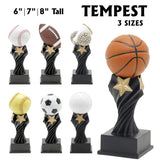 Tempest Series Sport Resin Awards | 7 STYLES | 3 SIZES