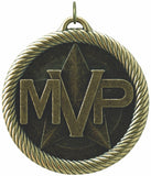 2" VM Series MVP Award Medals on 7/8" Neck Ribbons