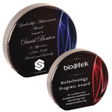 Premier - 1" thick Red and Blue Vapor Round Self-Standing Acrylics | 2 SIZES