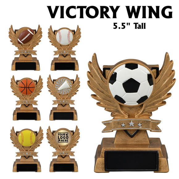 Victory Wing Series Sport Activity Resin Awards | 7 STYLES