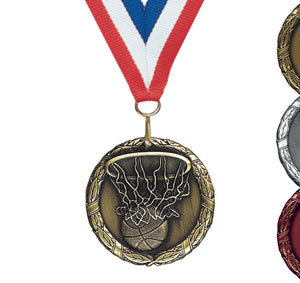 2" XR Series Award Medals on 7/8" Neck Ribbons | 41 STYLES