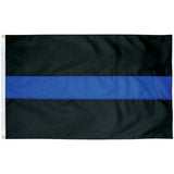 OUTDOOR - Endura Nylon Thin Blue Line Police Flag