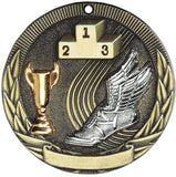 2" Tri-Colored Series Award Medals with Gold and Silver Accents on 7/8" Neck Ribbons | 18 STYLES
