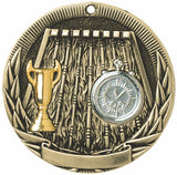 2" Tri-Colored Series Award Medals with Gold and Silver Accents on 7/8" Neck Ribbons | 18 STYLES