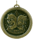 2" VM Series Drama Award Medals on 7/8" Neck Ribbons