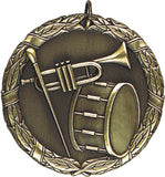 2" XR Series Band Award Medals on 7/8" Neck Ribbons